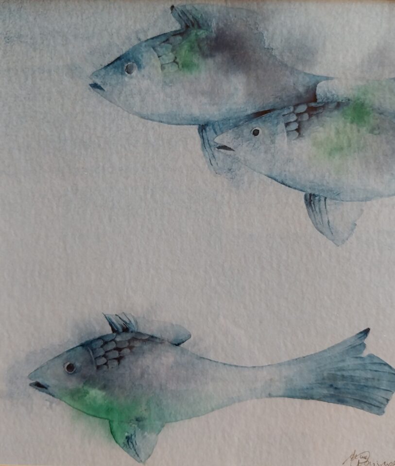 Aquarell Save the Ocean 2