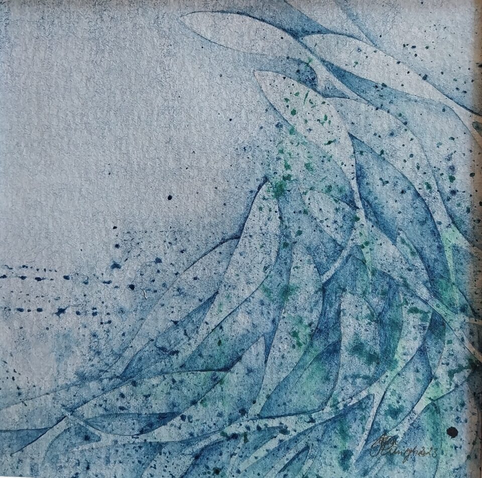 Aquarell Save the Ocean 4