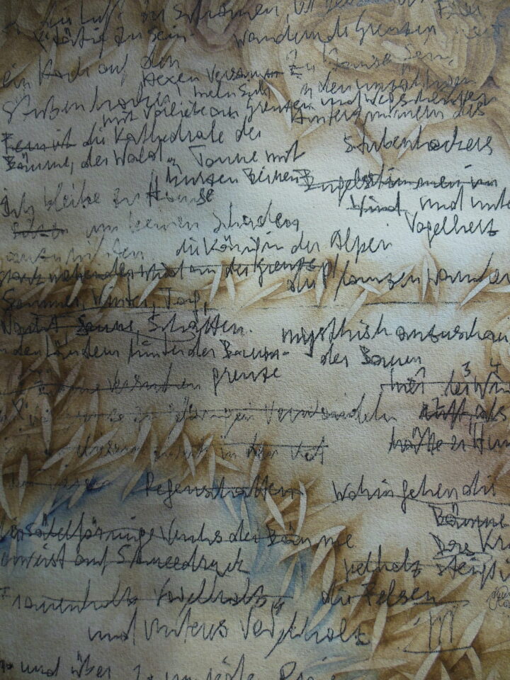 Aquarell Über-Schrift 3